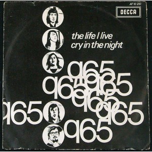 Q65 The Life I Live / Cry In The Night (Decca AT 10210) Holland 1966 PS 45 (Nederbeat)